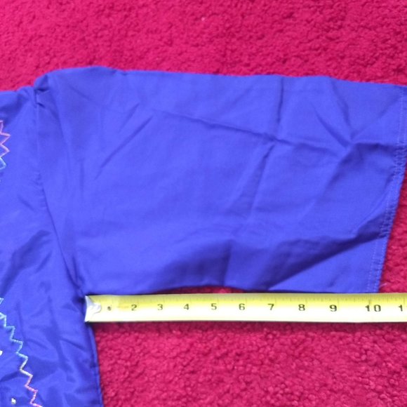 vintage 80s purple silk beaded embroidered gown NWOT ๐HOST PICK ๐ - Picture 8 of 12